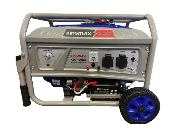 Бензиновий генератор KINGMAX KD7400E2